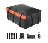 VEVOR Sac de toit voiture 566 L – étanche PVC 840D, serrure, tapis antidérapant, 6 crochets