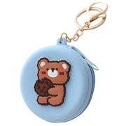 Sac de traitement pour chien en silicone - Compact, lavable, confortable | Taille de poche Sac d'entraînement pour animaux de compagnie Fermeture éclair Conception réutilisable Chien Traité Sacs