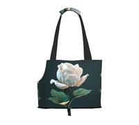 Sac de transport 3D avec imprimé floral pour petits chiens, chats et lapins