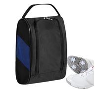Sac de transport à chaussures | Sac de transport à chaussures zippé avec ventilation, sac de transport respirant pour chaussettes, t-shirts, balles de golf, femmes et hommes, bleu, Refer to