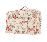 Sac de transport à motif floral - Étui de surjeteuse haute densité - Housse de protection anti-poussière - Rangement de voyage portable | Utilisation pour la maison, l'atelier, le studio, le bureau