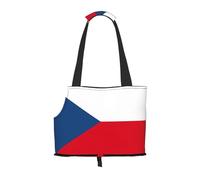 Sac de transport avec drapeau de la République tchèque imprimé pour chiots et chiens de petite taille