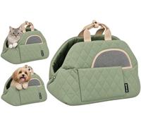 Sac de Transport Chat - Chien - Berto - Vert Clair - 50 x 37 x 37 cm - Flamingo
