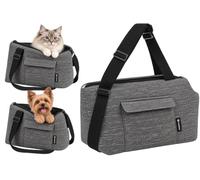 Sac de Transport Chat - Chien - Carter - Gris - 43 x 25 x 26 cm - Flamingo