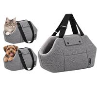 Sac de Transport Chat - Chien - Colby - Gris - 47 x 26 x 30 cm - Flamingo