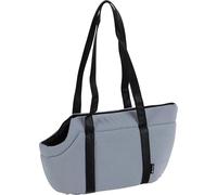 Sac de Transport Chat - Chien - Flamingo Aaliyah Bleu - 46×23×25 cm - Polyester - Ouverture Dessus - Coussin Amovible Main - Sangle intérieure - poignées & Poche