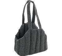 Sac de Transport Chat - Chien - Flamingo Gilian Gris - 43×23×35 cm - Polyester - Fond Amovible Main - Sangle intérieure - poignées