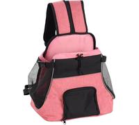 Flamingo Sac de Transport Avant Xanty Rose - 29x23x38cm - Fond Amovible avec Fermeture éclair - Sangle régable avec Mousqueton - Partie arrière renforcée avec Bandes réfléchissantes