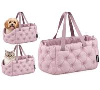 Sac de Transport Chat - Chien - Imelda - Rose Clair - 42 x 20 x 25 cm - Flamingo