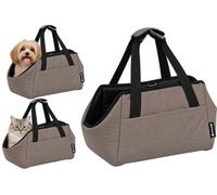 Sac de Transport Chat - Chien - Lloyd - Taupe - 41 x 21 x 26,5 cm - Flamingo