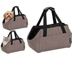 Sac de Transport Chat - Chien - Lloyd - Taupe - 41 x 21 x 26,5 cm - Flamingo