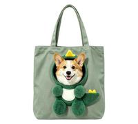 Sac De Transport Chien Et Chat Lapin avec Bandoulière Large Et Ventilation | Sac De Transport Pour Chien Et Chat Design Lapin Avec Bandoulière Large, Ventilation Latérale Et Doublure Douce