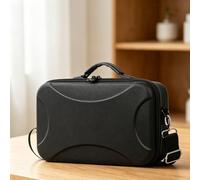 Sac de transport compatible avec DJI Lito 1, X1 et RC N3, étui rigide étanche en PU et EVA avec bandoulière réglable, étui de protection résistant aux chocs pour accessoires de drone en voyage, noir