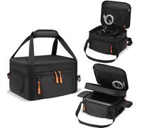 Sac de transport compatible avec ECOFLOW River 3, boîtier de générateur de centrale électrique portable avec bandoulière et poignée, housse de protection étanche avec poche pour voyage, camping