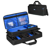 Sac de Transport Compatible avec pédale Multi-Effets Boss ME-90/GT-1000/GX-100/ME-80 avec Plusieurs Poches pour câble de Guitare et Accessoires (60 x 8,9 x 29 cm)