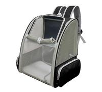 Sac de transport confortable pour chat avec design respirant pour les voyages aventureux (noir)