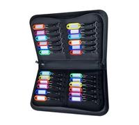 Sac de transport convivial avec crochet ABS et indicateurs de couleur pour les agents immobiliers et les spécialistes commerciaux