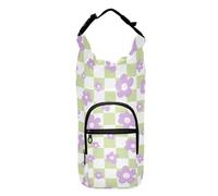 Sac de transport de bouteille d'eau facile à transporter porte bouteille d'eau isolée 50/60/91/1134 ml porte-bouteille d'eau Flower Power Buffalo, multicolore, 1 size, Casual