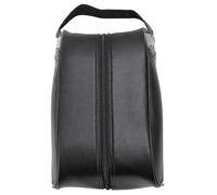 Sac de Transport de Chaussures Portable en Cuir PU, imperméable et Multifonctionnel, idéal pour Les Voyages, la Salle de Sport, Le Travail et Le Bureau, 1 pièce (Noire)