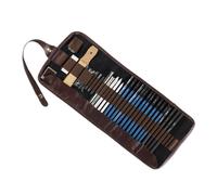 Sac De Transport De Crayons, 32 Pièces, Ensemble De Dessin De Croquis Professionnel, Graphite, Charbon, Nouveau, 2021