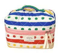 Sac de transport de maquillage en polyester Sac d'organisation cosmétique élégant pour trier les objets individuels dans les maisons ou les étudiants de bureau Essentiel