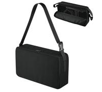 Sac de transport de stand de musique, sac de rangement de porte-guitare | Case de support de sol pliable | Sac de rangement imperméable avec bandoulière, récipient de poussière protecteur pour support