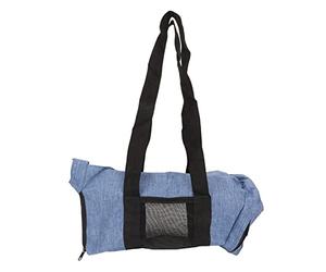Sac de Transport de toilettage pour Chat, Tour de Cou réglable, Sac de Douche pour Chat, enveloppe Portable Pliable et Respirante pour Couper Les Ongles, Examen des Animaux