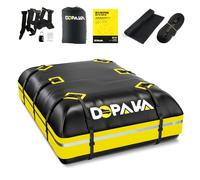 Sac de Transport de Toit de Voiture, 1000D Robuste et 100% étanche, Sac de Toit de Voiture de 21 Pieds Cubes 595 l,Tapis antidérapant,Serrure à Bagages, 6 Crochets de Porte, Sac de Rangement