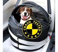 Sièges d'auto pour chiens de petite taille de moins de 11,3 kg | Siège d'auto 3 en 1 pour petit chien, lit fermé pour chat et animal domestique | Réhausseur de siège auto 5 étoiles pour chiot - Idéal