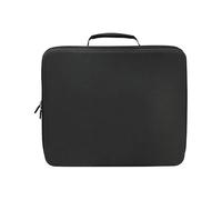Sac de Transport de Voyage pour PS5 Slim Host Sac de Rangement Anti-Rayures Peut contenir Une Manette de Jeu Sac de Protection EVA à Coque Dure Sac d'organisation de Valise Accessoires (Black)