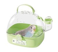 Sac de transport d'oiseaux, chenil ventilé pour les petits animaux de compagnie, animal de compagnie avec bouteille d'eau, porteuse portable pour minuscule race chiot chaton ferret lapin roule des vis
