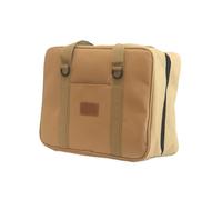 Sac de transport double couche pour cuisinière à gaz - Sac de rangement pour réservoir de camping - Cassettes d'extérieur, kaki