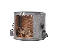 Sac de Transport Doux pour Animaux de Compagnie avec Confortable pour Animaux de Compagnie avec visière Claire pour Les Sorties en Plein air de Petits Animaux tels Que