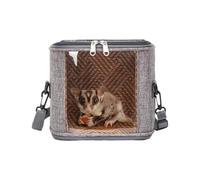 Sac de Transport Doux pour Animaux de Compagnie - Tissu Oxford + Nylon, Portable, Respirant, Confortable, Pochette en, fenêtre Transparente, Porte-Animaux de Petite Taille, Planeurs à Sucre,