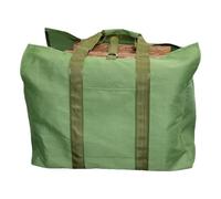 Sac de transport en bois, sac à provisions pour bois de chauffage, grand sac pour bois de chauffage, sac en bois de chauffage, sac en bois de chauffage robuste avec grande capacité pour le barbecue