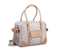 Sac De Transport En Cuir Pu De Luxe Sac De Transport Pour Petit Chien Chat Animal De Compagnie Sac à Main Fourre-tout De