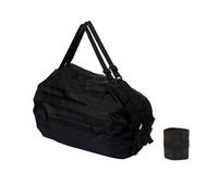 Sac de transport en nylon robuste avec poignées larges - Rangement pliable pour charges lourdes et poches de rangement de voyage peu encombrantes