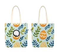 Sac de transport en toile pour animaux de compagnie, œufs de Pâques et feuilles au printemps, sac de transport pour petits chiens et chats, sac à bandoulière pour animaux de compagnie