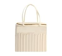 Sac de transport en tricot de bricolage - Sac de transport de grande capacité, 13,38 x 11,02 pouces avec un accès facile, rangement en tissu durable, porte-projet avec style portable, transport de fil