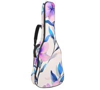 Sac de transport épais rembourré et imperméable pour guitare acoustique Motif cœurs bokeh et paillettes Rose et violet, Multicolore 07, 42.9x16.9x4.7 in, Sac à dos décontracté