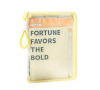 Sac de transport étanche à couverture rigide avec porte-bloc - Format lettre - Organiseur de fichiers pour le quotidien et les voyages