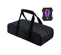 Sac de transport étanche avec 8 compartiments, organiseur en tissu fiable, sac de transport avec double fermeture éclair | Porte-balles de pétanque confortable pour l'entraînement, le jeu, le sport