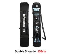 Sac De Transport Facile Pour Le Ski Monobloc,Plaque D'extérieur,506 Degrés De Rayure,Housse De Protection,Accessoires De Rangement Pour Sports D'hiver - Type 150cm #B