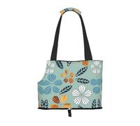 Sac de transport floral de couleur claire pour petits animaux de compagnie adapté aux centres commerciaux, avions, bus et métros