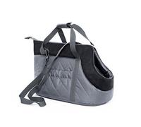 Sac de transport - HobbyDog - Karlie TOR gzc6 - Gris-Noir - 22x20x36 CM - Pour petits animaux