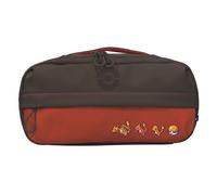Sac de transport HORI Adventure Bag Pixel Rouge pour Nintendo Switch 2 et Switch, coque rembourrée, fermeture par cordon