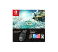 Sac de transport à bandoulière Hori Adventure Pack Zelda: Tears of the Kingdom pour Nintendo Switch Noir, Bleu et Jaune Noir, Bleu et Jaune G
