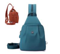 Sac de transport imperméable à 2 voies convertible, sac de voyage antivol, design de rangement efficace pour le fitness et les trajets en voiture, bleu ciel, taille unique