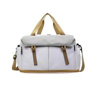 Sac de transport imperméable multi-usages avec bandoulière renforcé pour les voyages sportifs, utilisation quotidienne, sport, fitness, sac à main, beige, Mass Beauty