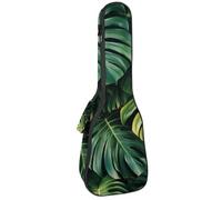 Sac de transport imperméable pour ukulélé concert rembourré avec sangles réglables - Motif cœur arc-en-ciel Tie Dye, Multicolore 10., 25.9x9x3.1in/66x23x8cm, Organiseur de sac